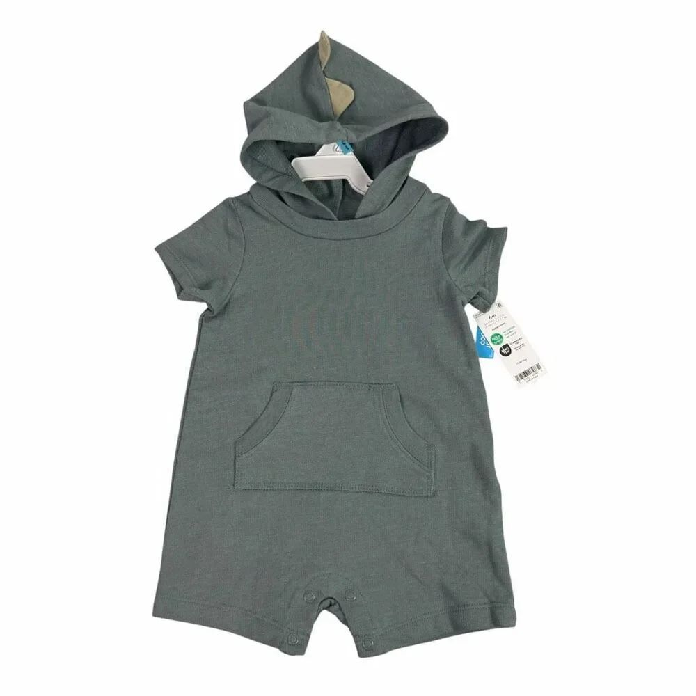 Carters Hooded Romper size 6 Months